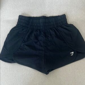 Gymshark Retro Waistband Shorts - Black